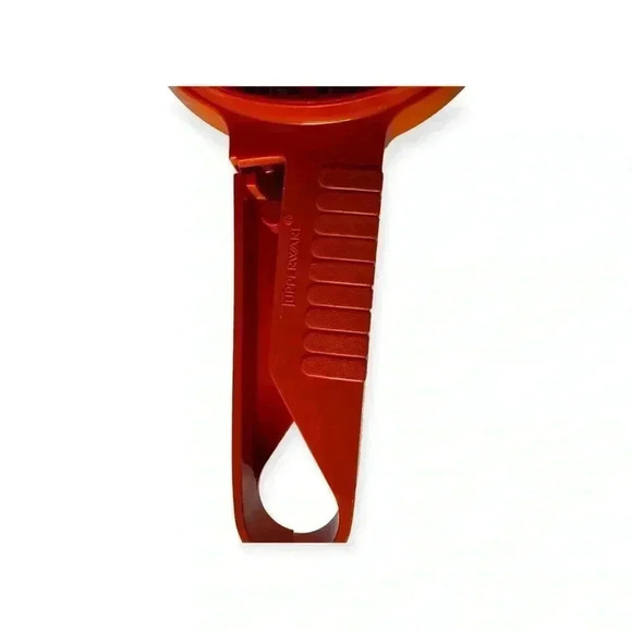 Vintage Tupperware #1689 Orange Sift-It Flour Powder Sugar Sifter Squeeze Handle - Picture 4 of 6